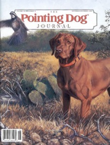 Pointing Dog Journal Issue Archive Vol 16 No 6